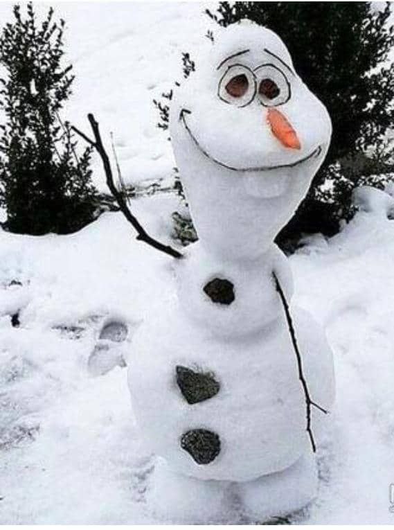 آدم برفی ها در تبریز مهم شد جشنواره