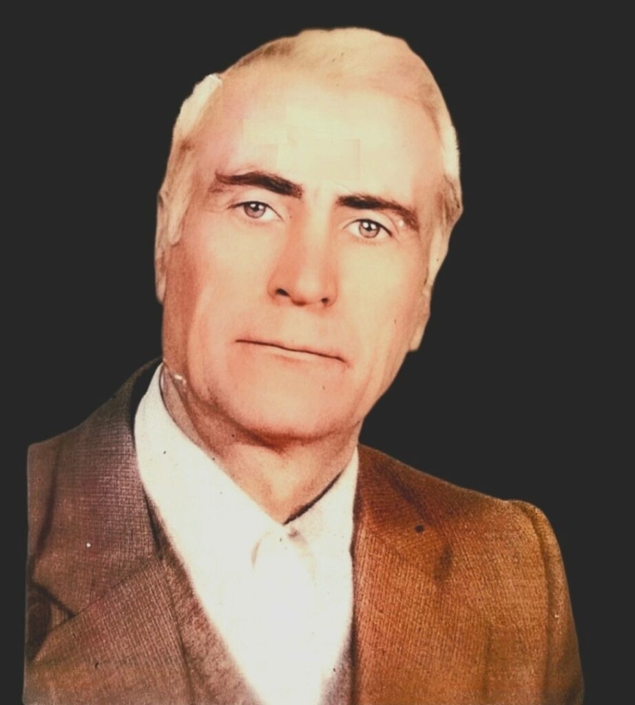 تصویر استاد میرزا محمد بخشی، شاعر نامدار آذربایجانی اهل ورزقان